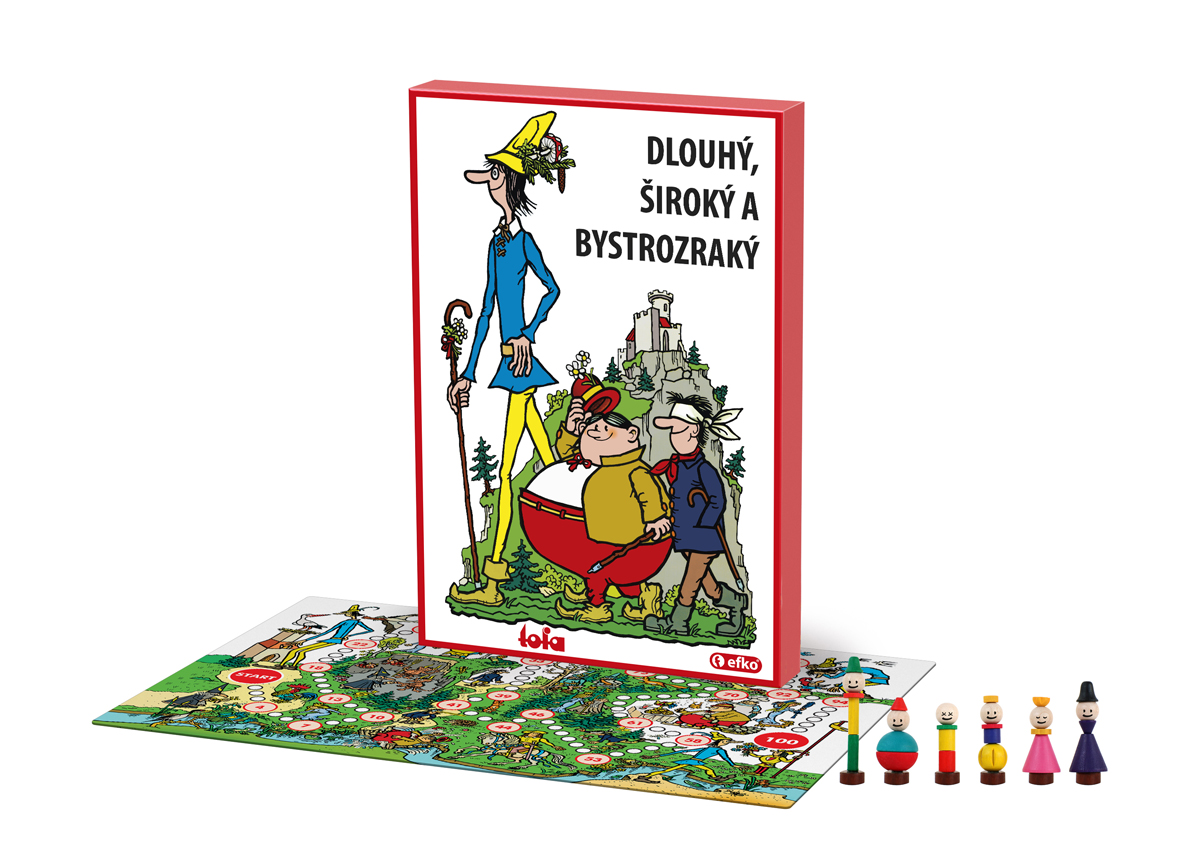 Dlouhý Široký a Bystrozraký - hra pro děti